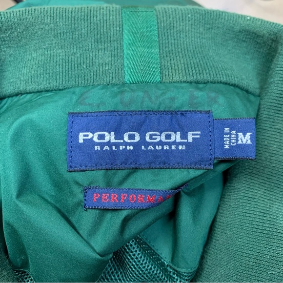 Polo Ralph Lauren US Open Golf Jacket Medium Short Sleeve Windbreaker - Picture 7 of 9